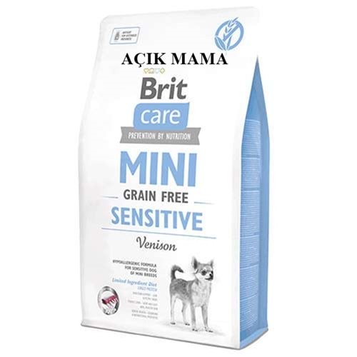 Brit Care Mini Adult Geyikli Tahılsız Mini Irk Hassas Yetişkin Açık Köpek Maması 500 Gr