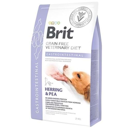Brit Veterinary Diets Gastrointestinal Herring & Pea Ringa Balıklı ve Bezelyeli Gastro Tahılsız Veteriner Diyet Köpek Maması (2 Kg)