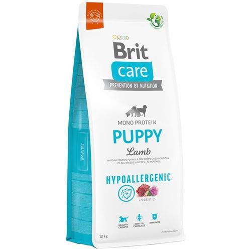 Brit Care Hypo Puppy Lamb Kuzu Etli ve Pirinçli Yavru Köpek Maması (12 Kg)