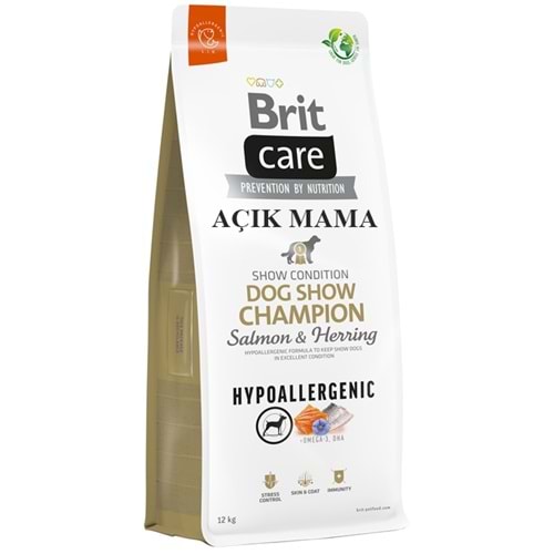 Brit Care Hypo Somon ve Ringa Balıklı Yetişkin Açık Köpek Maması 500 Gr