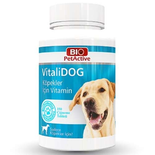 VitaliDOG Multivitamin Köpek Çiğneme Tableti 150 Tablet - 75 Gr