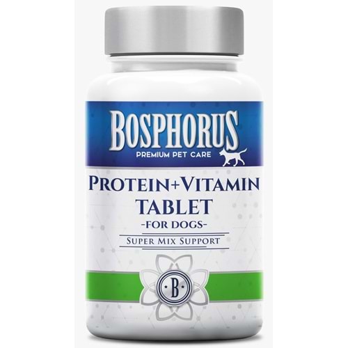Bosphorus Köpekler İçin Protein ve Vitamin Tablet (60 Gr)(60 Tablet)