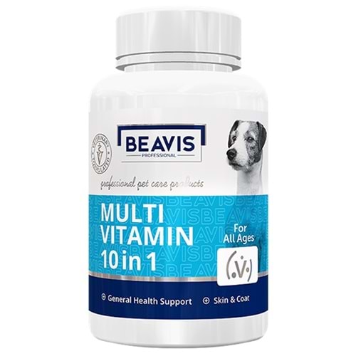 Beavis Dog Multi Vitamin 10 in 1 Medium-Large Breed Köpek Tableti (75 Gr)