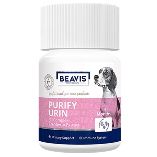 Beavis Dog Purıfy Urın C Complex İdrar Yolu Sağlığı Düzenleyici Köpek Tableti (12 Gr)
