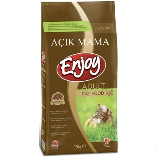 Enjoy Adult Chicken Tavuk Etli Açık Kedi Maması 1 Kg