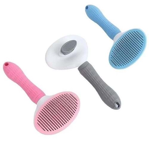 Cleanpet's Lüx Basmalı Oval Kedi Köpek Fırçası (18 Cm)