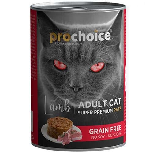 Prochoice Adult Tahılsız Kuzu Etli Pate Kedi Konservesi 400 Gr