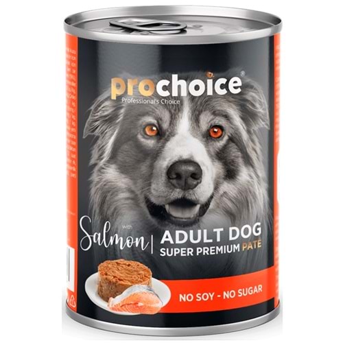 Prochoice Adult Tahılsız Somon Balıklı Pate Köpek Konservesi 400 Gr
