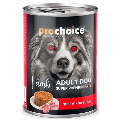 Prochoice Adult Tahılsız Kuzu Etli Pate Köpek Konservesi (400 Gr)