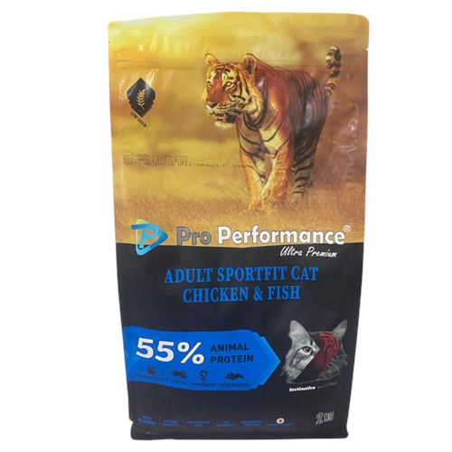 Pro Performance Adult Sport Fit Chicken, Fish, Shrimp Tavuk Etli, Balıklı ve Karidesli Yetişkin Kedi Maması 2 Kg