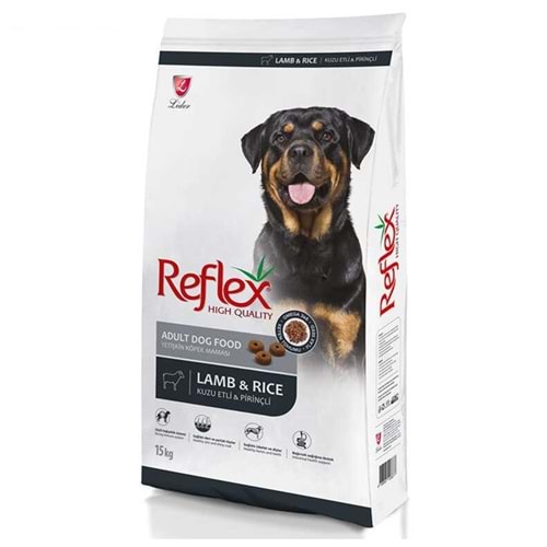 Reflex Adult Lamb & Rice Kuzu Etli ve Pirinçli Yetişkin Köpek Maması 15 Kg