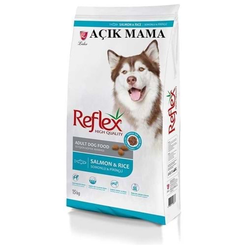 Reflex Adult Salmon & Rice Somonlu ve Pirinçli Yetişkin Açık Köpek Maması 1 Kg