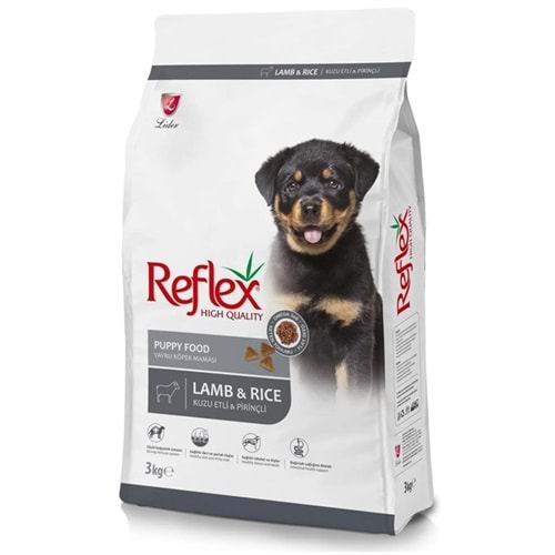 Reflex Puppy Lamb & Rice Kuzu Etli ve Pirinçli Yavru Köpek Maması 3 Kg