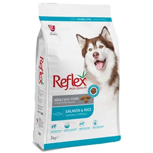 Reflex Adult Salmon & Rice Somonlu ve Pirinçli Yetişkin Köpek Maması 3 Kg