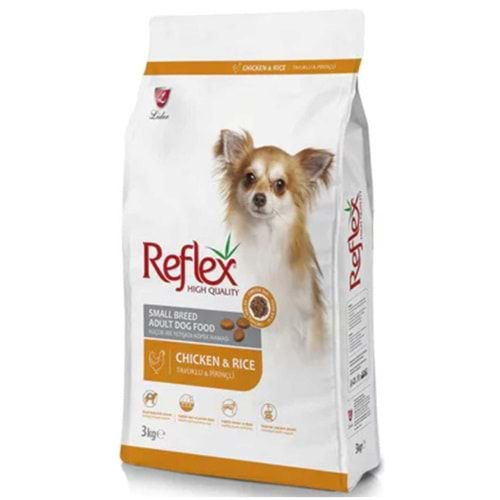 Reflex Adult Small Chicken & Rice Tavuk Etli ve Pirinçli Küçük Irk Yetişkin Köpek Maması 3 Kg