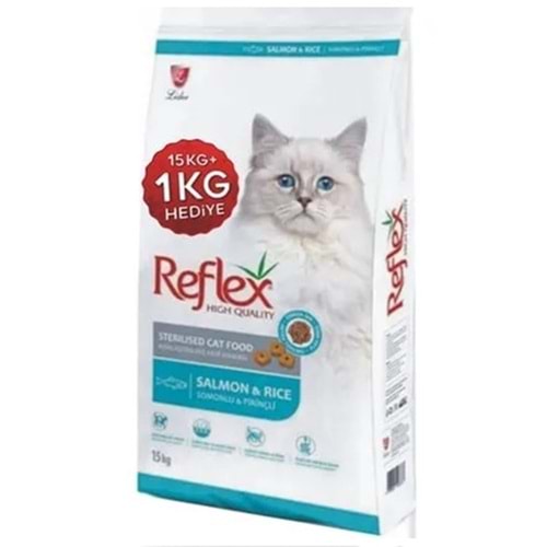 Reflex Sterilised Balıklı Kısırlaştırılmış Kedi Maması (15+1 Kg Hediye)