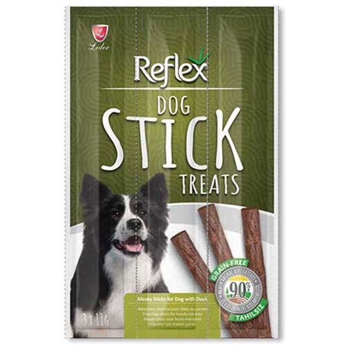 Reflex Dog Stick Ördekli Köpek Ödül Çubuğu (3x11 Gr)