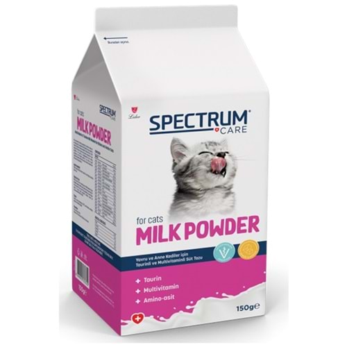 Spectrum Care For Cats Milk Powder Yavru Kediler İçin Taurin ve Multivitaminli Süt Tozu (150 Gr)