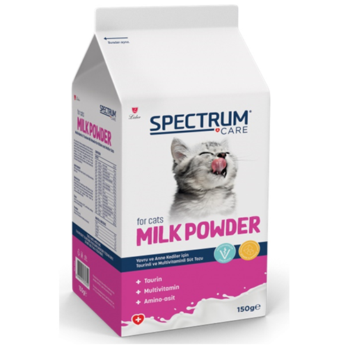 Spectrum Care For Cats Milk Powder Yavru Kediler İçin Taurin ve Multivitaminli Süt Tozu 150 Gr