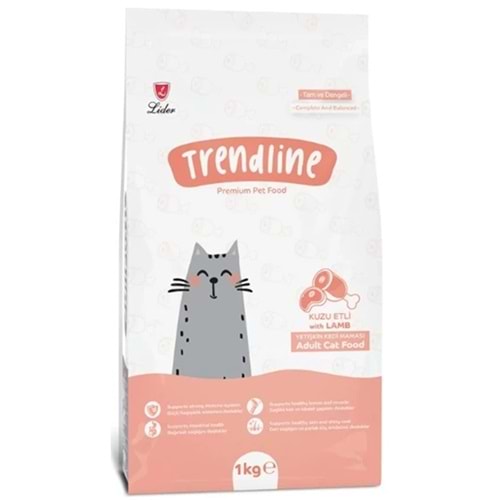 Trendline Adult With Lamb Kuzu Etli Yetişkin Kedi Maması 1 Kg