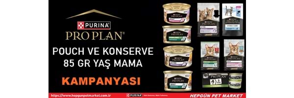 Pro Plan Kedi Yaş Mamaları'nda Kampanya !!!