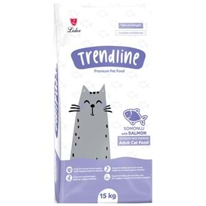 Trendline Adult With Salmon Somonlu Yetişkin Kedi Maması 15 Kg